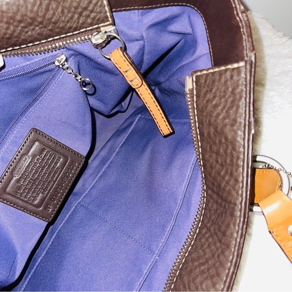 Dark Brown leather COACH Shoulder Bag/Purse - Picture 9 of 13